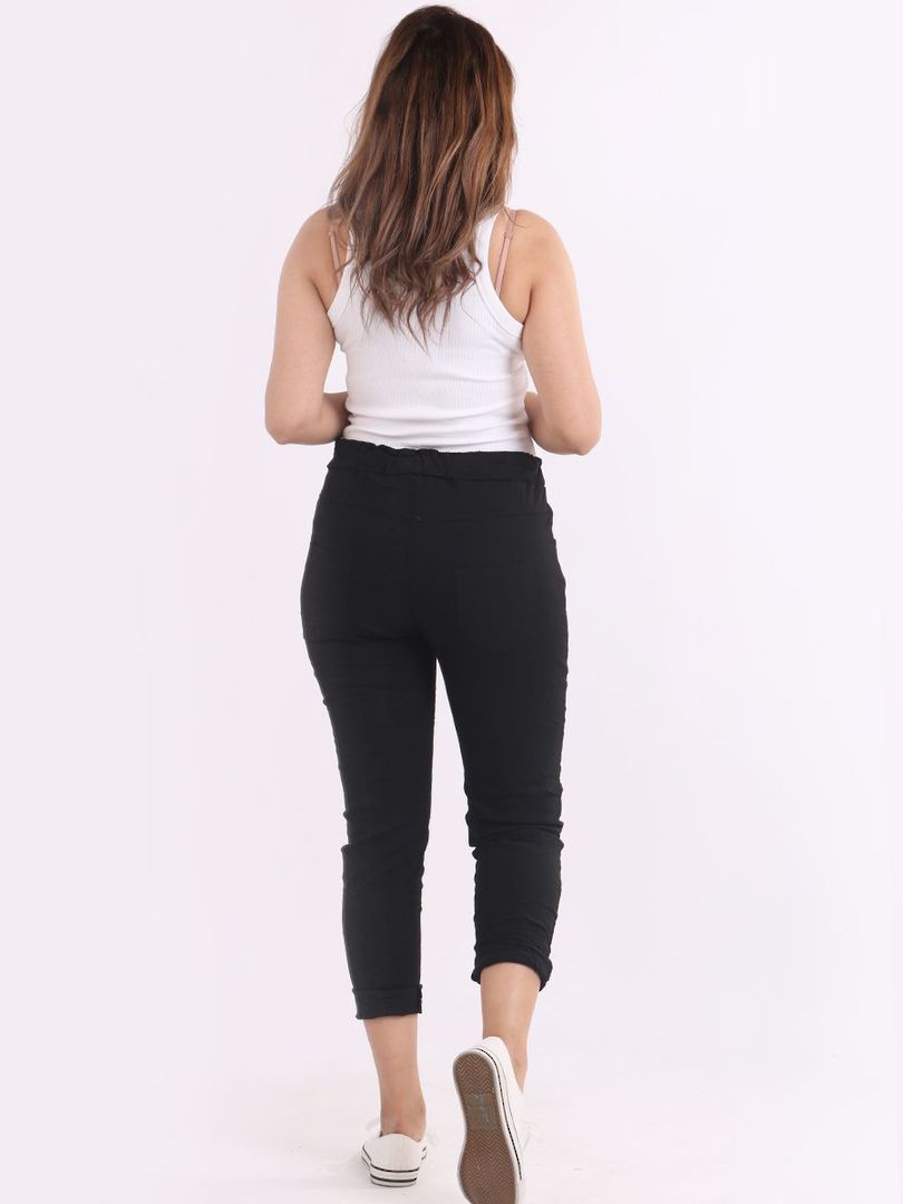 Riley Black Trousers 14-18 image 3